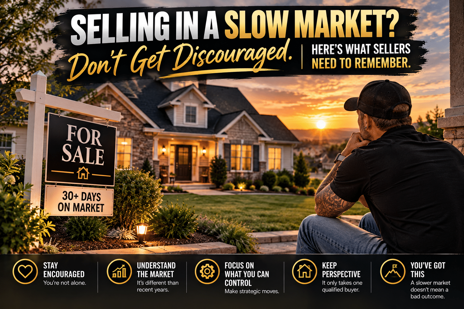 Selling in a Slow Market? Don’t Get Discouraged—Here’s What Sellers Need to Remember