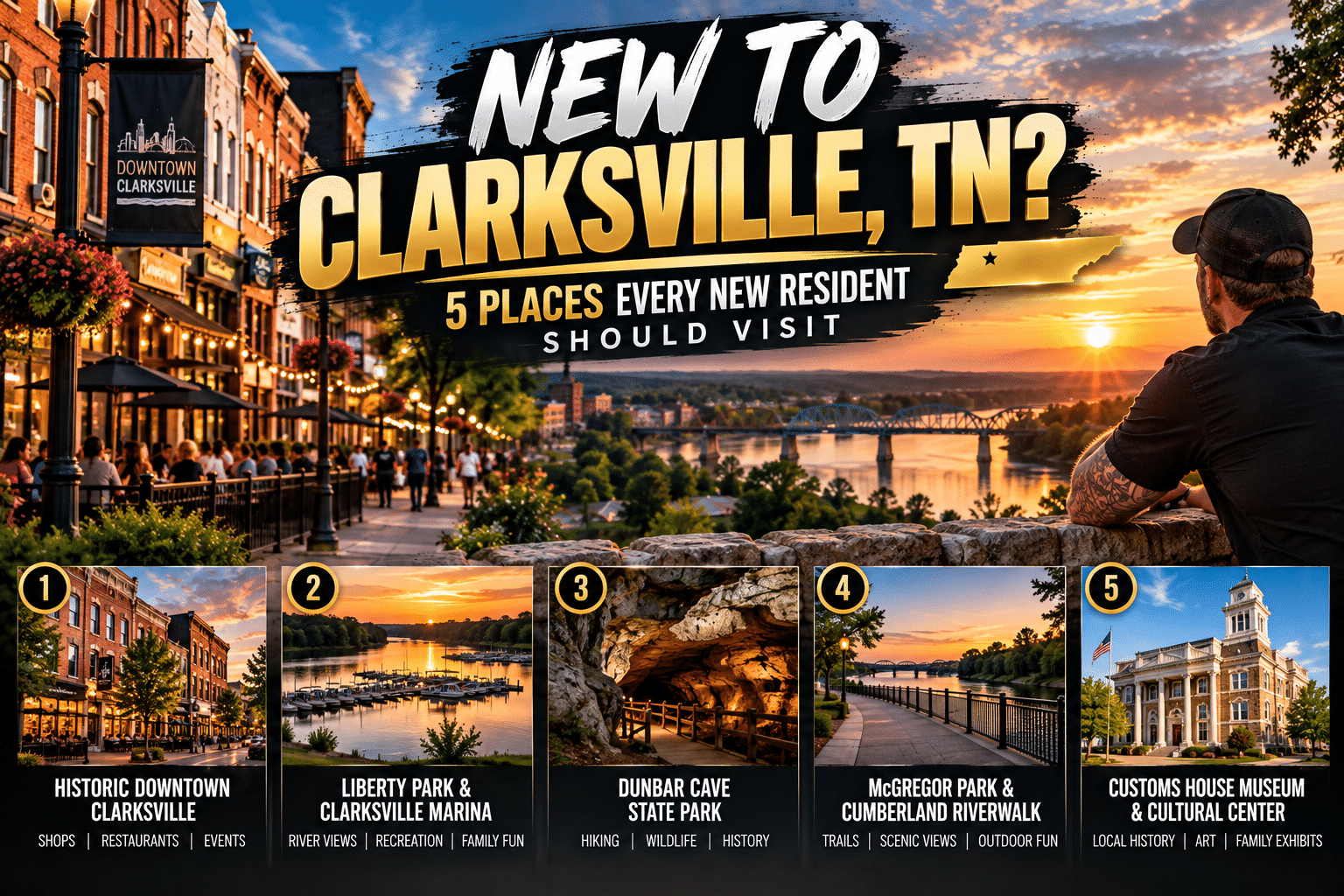 New to Clarksville, TN? 5 Places Every New Resident Should Visit