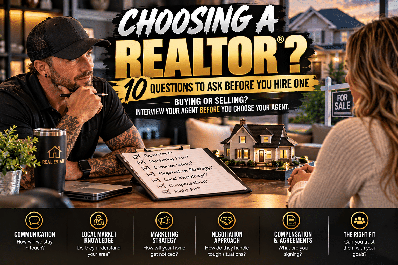 Choosing a REALTOR®? 10 Questions to Ask Before Hiring an Agent to Buy or Sell a Home