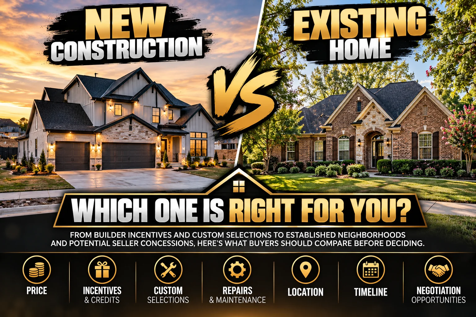 New Construction vs. Existing Home: Which One Is Right for You?