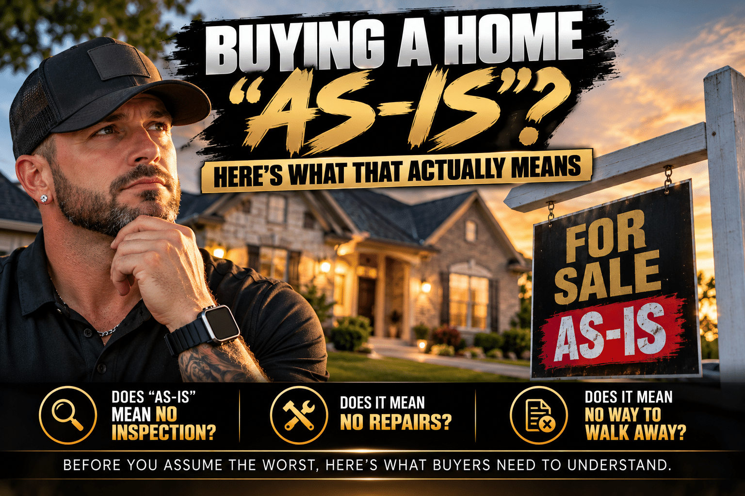 Buying a Home “As-Is”? Here’s What That Actually Means