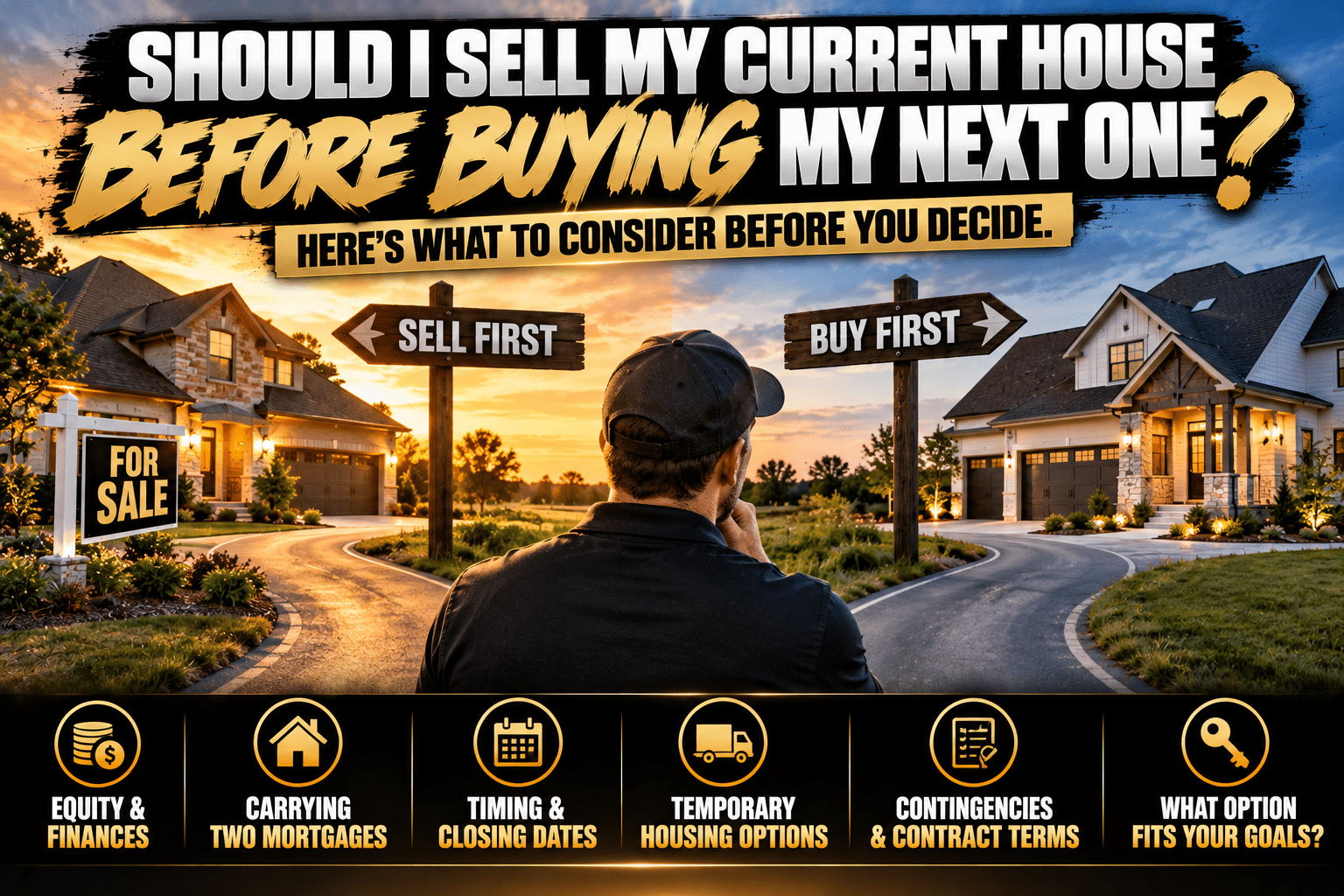 Should I Sell My Current House Before Buying My Next One?