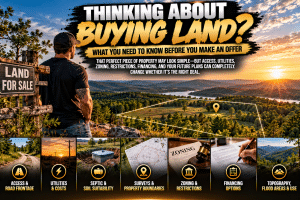 Thinking About Buying Land? What You Need to Know Before You Make an Offer